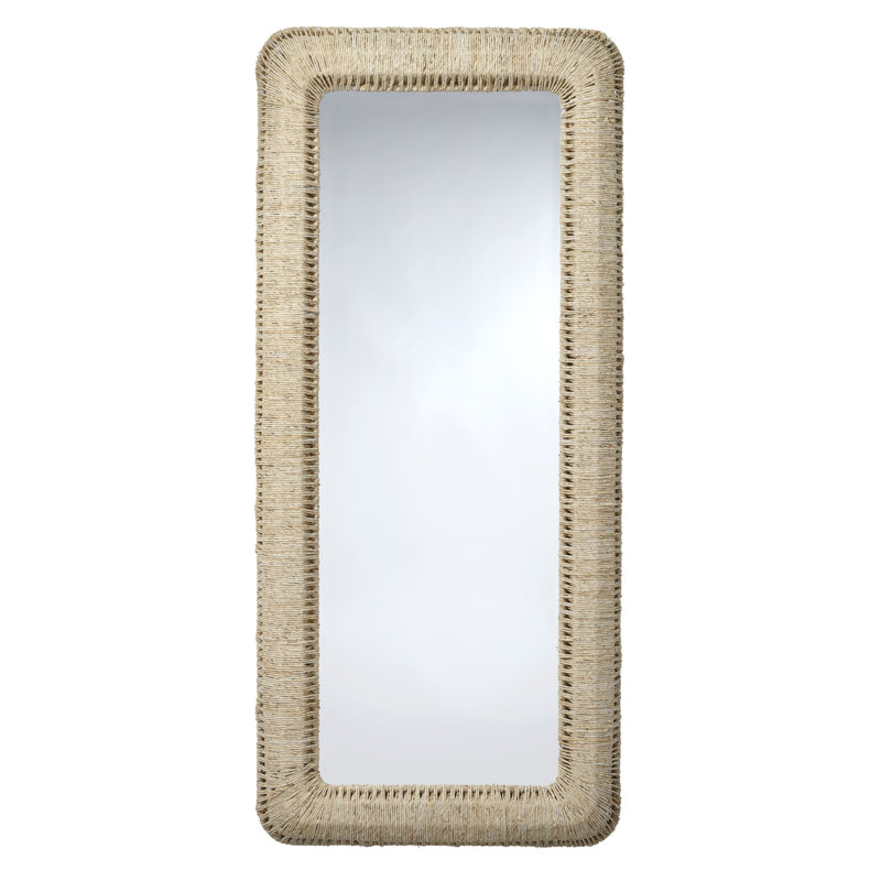 Hollis Rectangle Rope Floor Mirror