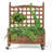 Brigetta Wood Planter Box with Trellis-2097814388