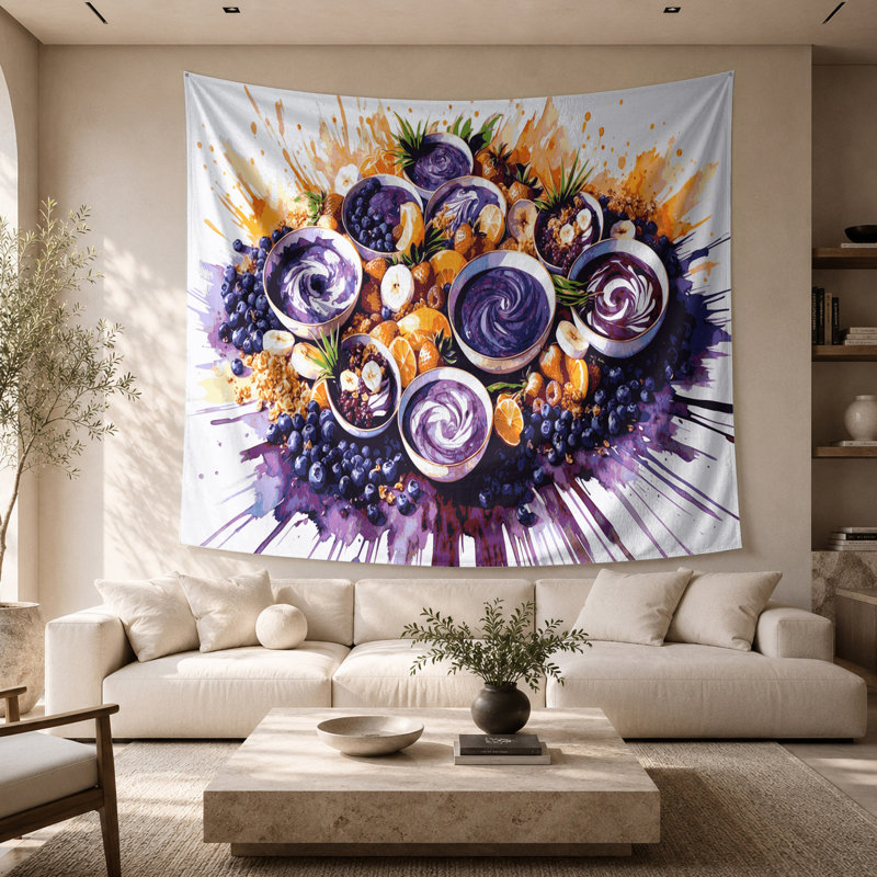 Tapisserie murale Desserts, 26 po x 36 po