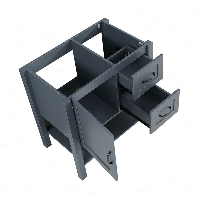 Meuble-lavabo simple avec plateau Knia 30