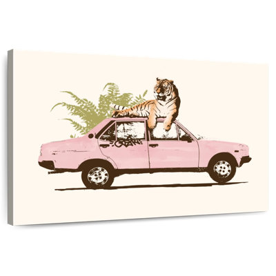 Mehar Tiger sur une voiture