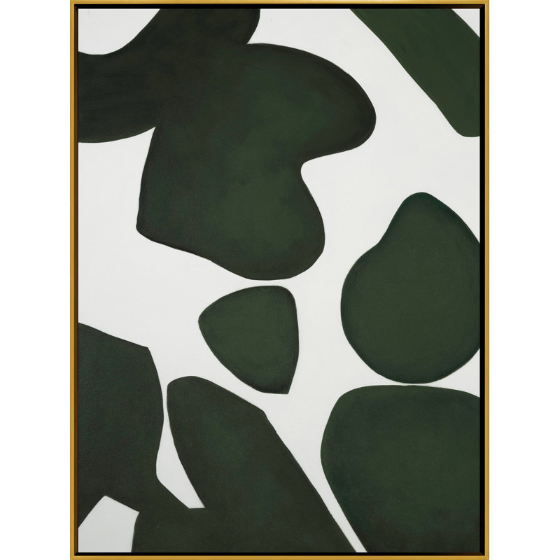 Yaffa G " Natural Camouflage 1 ", Brown Framed, 41" H x 30" W