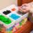 17 QT Plastic Storage Box With Removable Tray Craft Organizers And Storage Clear Storage Container For Organizing Bead, Tool, Sewing, Playdoh