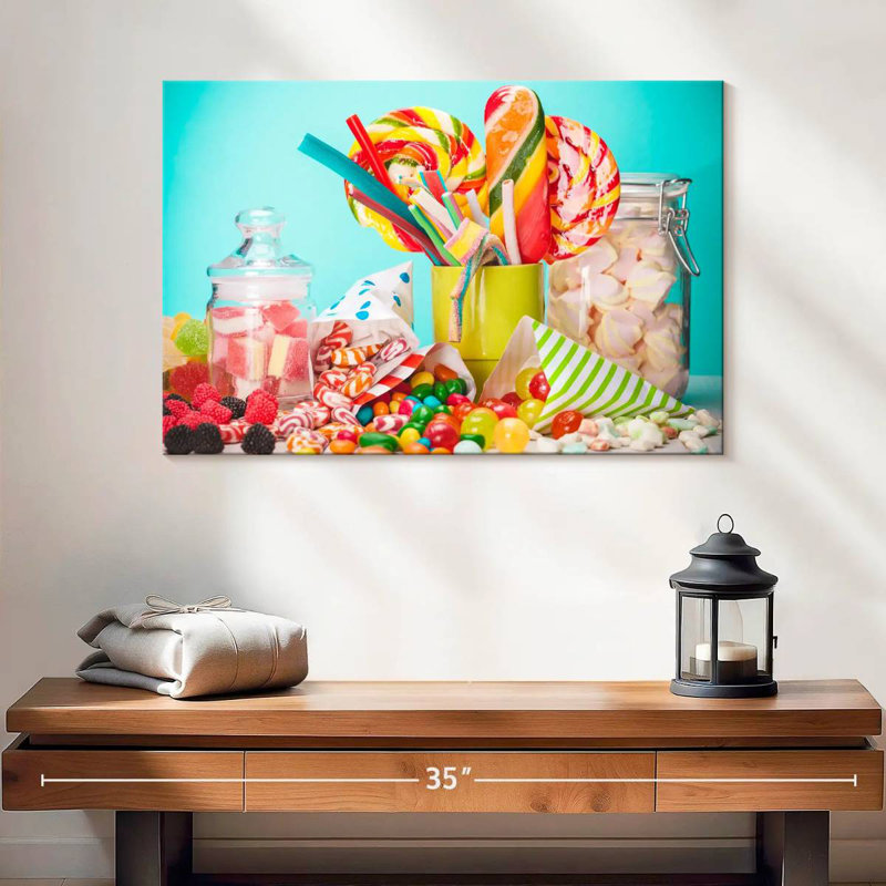 Yarlin Sweet Candies, 30" H x 45" W