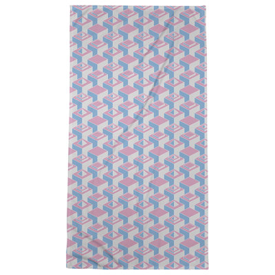 Serviette de plage classique gratte-ciels
