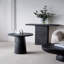 Table d'appoint ronde avec base piédestal