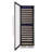 Empava Dual Zone 23.4'' 160 Bottle Wine Refrigerator with Reversible Door