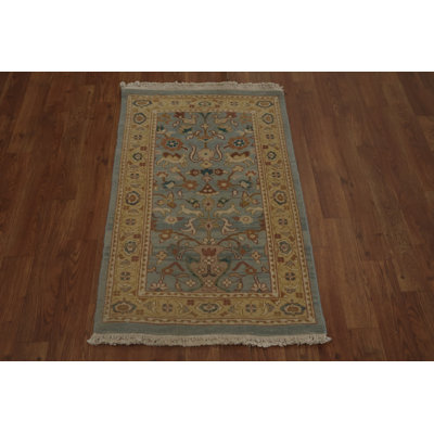 Tapis oriental antique à motif floral Ziegler 2 x 3
