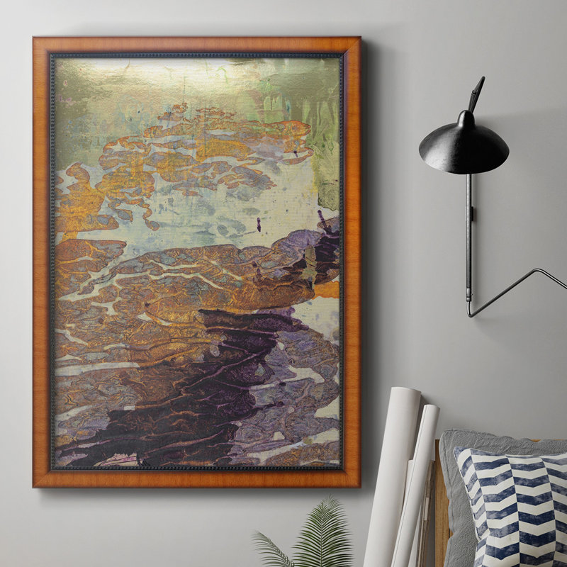 Toile encadrée de qualité supérieure Monet's Landscape VII - prête à être accrochée, H 36 po x l 24 po x P 2,5 po