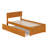 Solid Wood Platform Storage Bed-96140348
