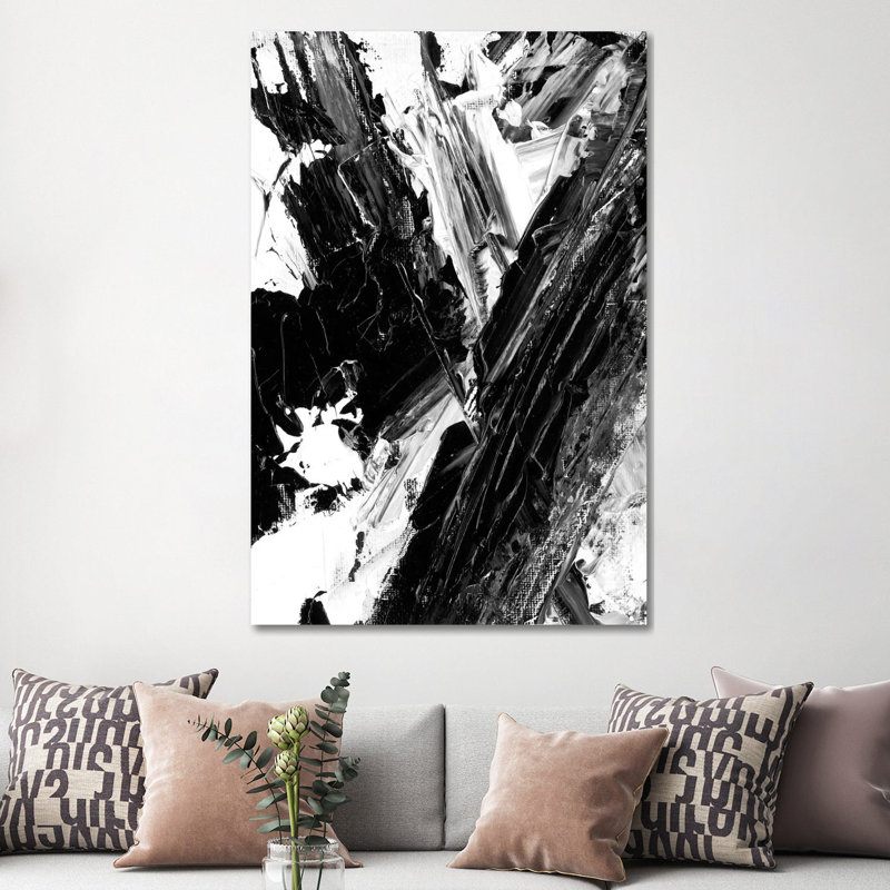 «Sporadic II», impression sur toile, H 60 po x l 40po x P 1,5 po