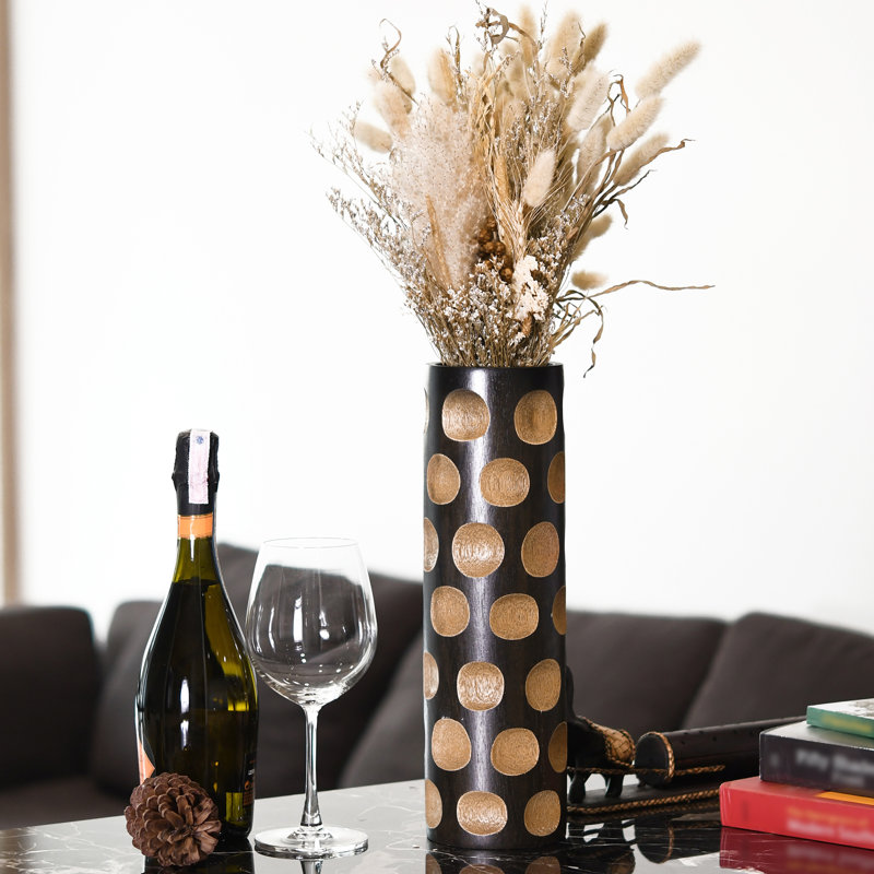 Anker Handmade Wood Table Vase