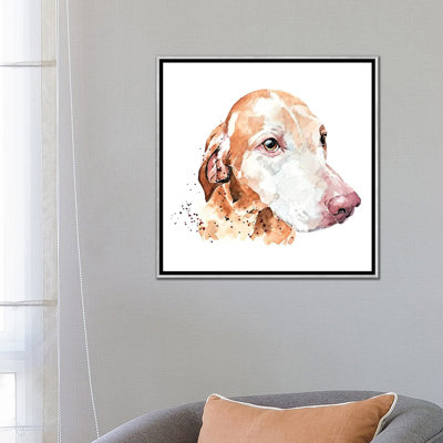 " Sugar Face Vizsla " by EdsWatercolours