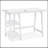 Contemporary Wood Writing Desk With Storage, White