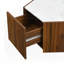 Table basse hexagonale en bois rustique rétro-984983712