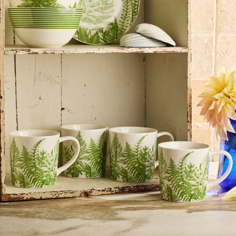 Spring Handmade Porcelain Coffee Mug