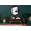 Huldar Glass Flat Wall Mirror