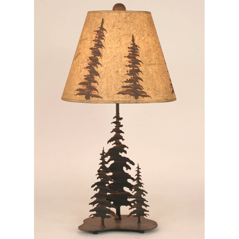 Lampe de table 25,5" plumes tree Goodman