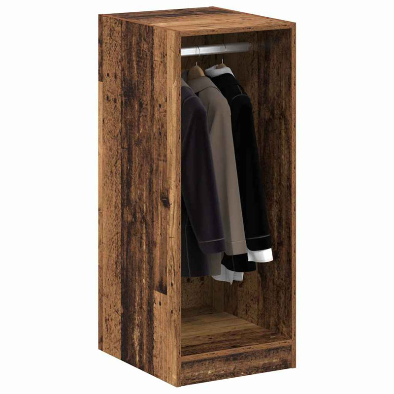 Wardrobe 48X41x102 Cm Engineered Wood, Old Wood
