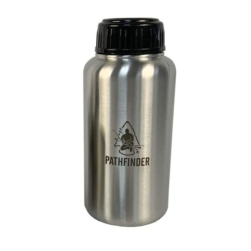 Self Reliance Outfitters Pathfinder Steel Camp Water Bottle and Nesting Cup Set