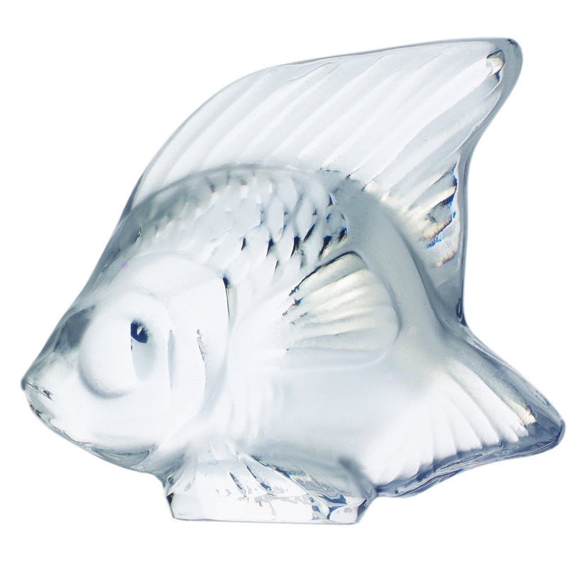 Fish Figurine, Clear