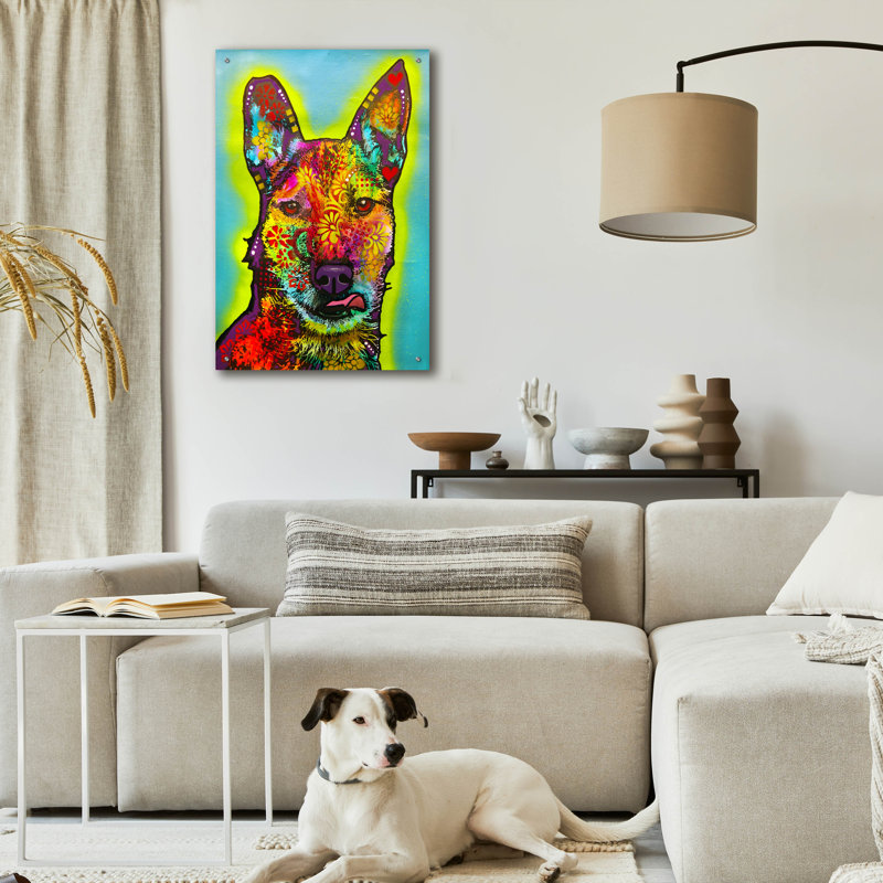 «Kiss 2» par Dean Russo, H 36 po x l 24 po x P 0,2 po