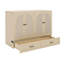 Lit escamotable double avec tiroirs-477907612