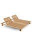 Weston Outdoor Teak Chaise Lounge