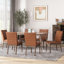 Chaises parsons rembourrées Kuruova-71519231