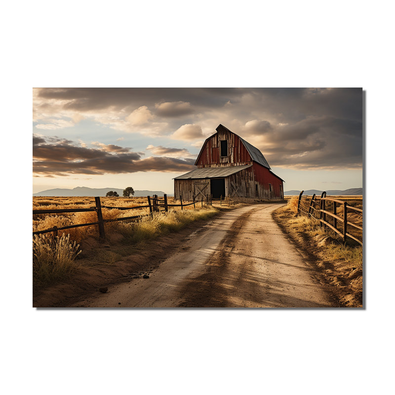 Barns Rustic Charm II - salon d'art mural de ferme