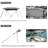4 Bow Bimini Top for Boat with Zippered Side Curtains, Watercraft 600D PU Canvas & 1" Aluminum Frame, 2 Straps, 2 Stable Rear Support Pole-124530364