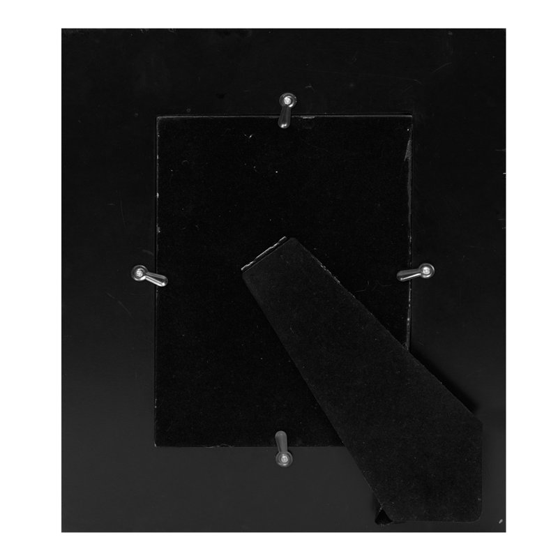 Glass Silver Plated Picture Frame with Mat