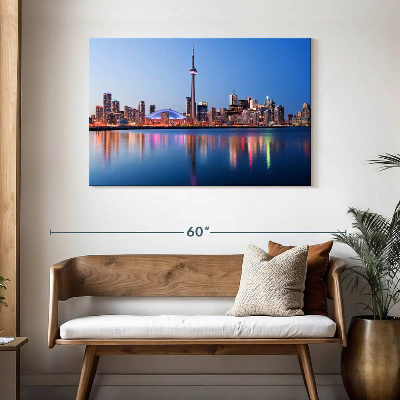 Rorry Toronto Skyline, 30" H x 45" W
