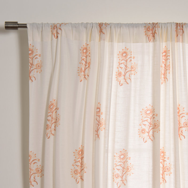 Brookridge Semi Sheer Curtain Panel Pair