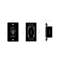 1G Duplex GFCI Outlet / Without Logo-1793677522