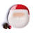 Santa Claus 19.5cm Ceramic Appetiser Plate