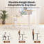 Bureau debout ajustable, bureau entier-476995276-482502439