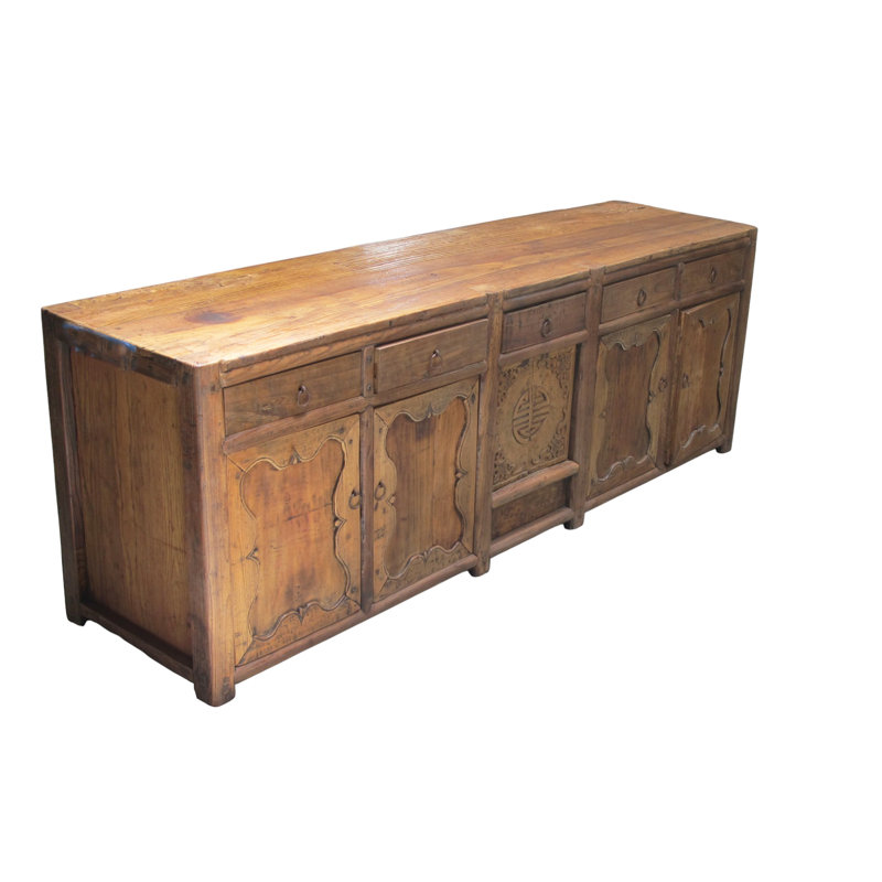 Rustic 17th Century Elm Sideboard