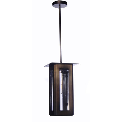 Luminaire rectangulaire simple 1 lumières Sidibe