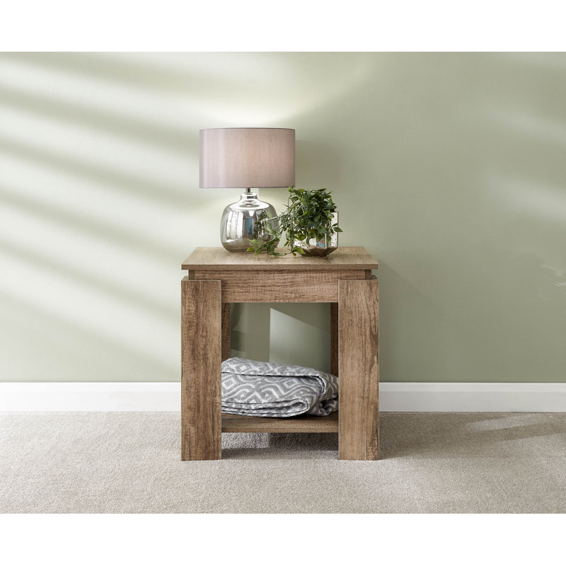 Allred End Table, Oak