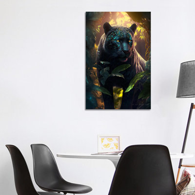 Afrofuturiste esprit animal panthère noire I