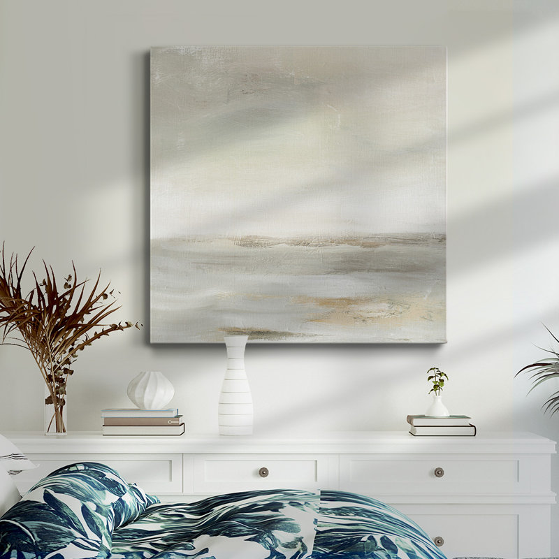 Toile tendue avec châssis Hidden Ocean Premium - prête à être accrochée
