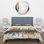 Ensemble de housse de couette en microfibre / polyester Colorful Nyc Cityscape Watercolor II Bedding