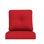 Coussin d'extérieur à assise profonde avec tissu en oléfine