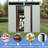 6Ft X 5Ft Outdoor Metal Storage Shed White-123513314