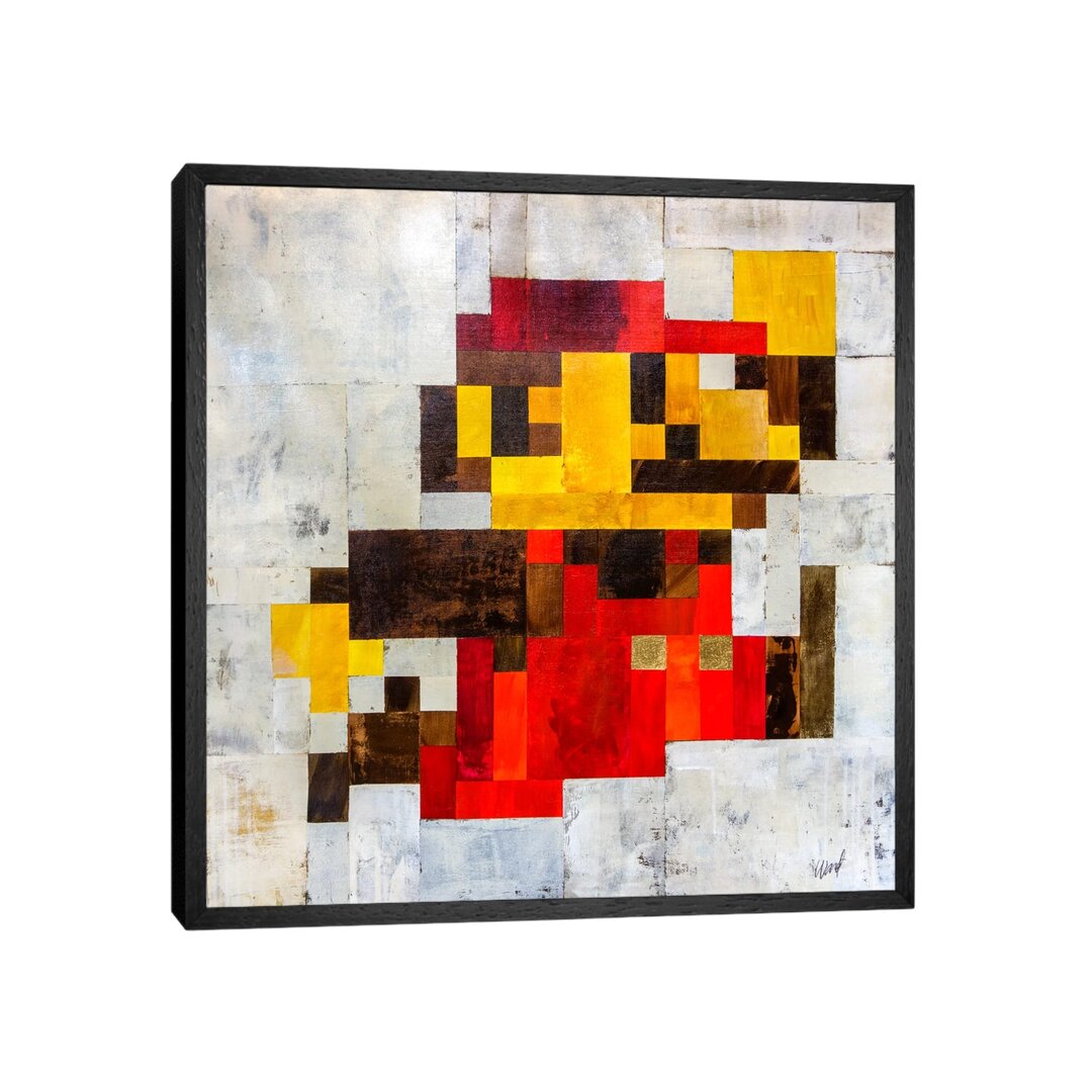 Gerahmtes Leinwandbild Post Modern Mario von Francis Ward