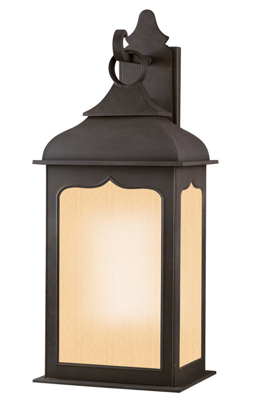 Henry Street Outdoor Wall Lantern, 26.75" H x 11" W, Clear Glass