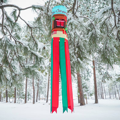 Merry Christmas 40" Windsock