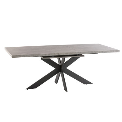Lavalley Metal Base Dining Table