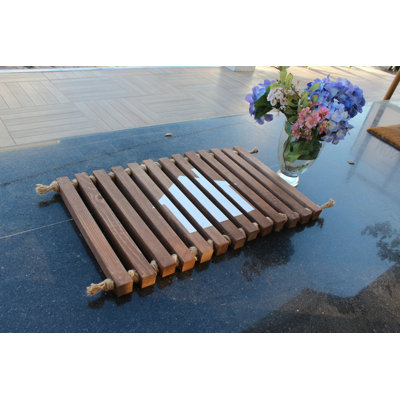 Tapis d'entrée antidérapant d'extérieur 25 po x 16 po Craighead